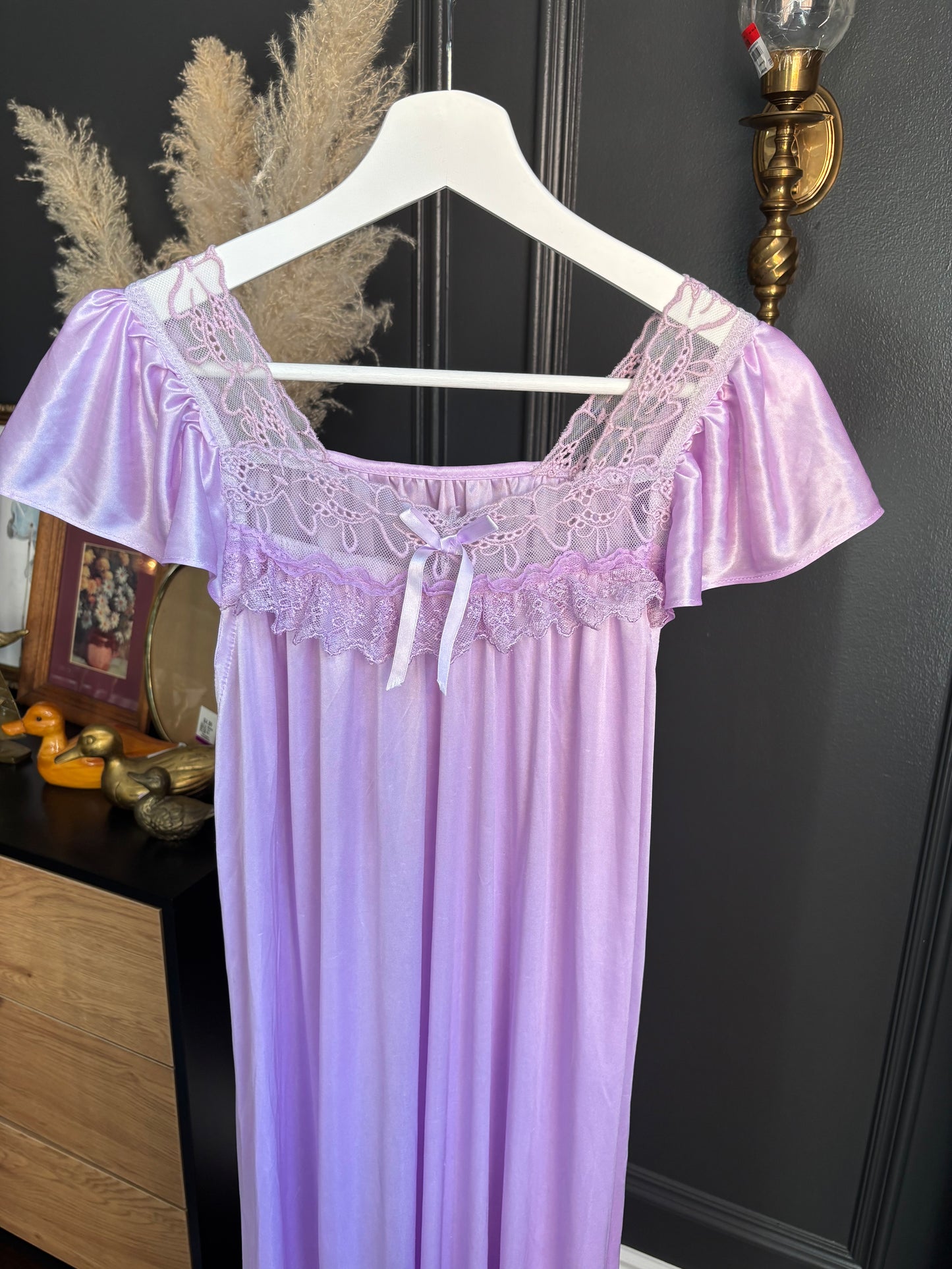 Long Purple Nightgown Size S