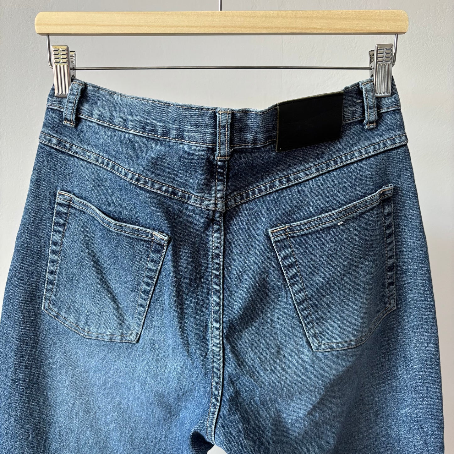 Vintage Straight Blue Jeans