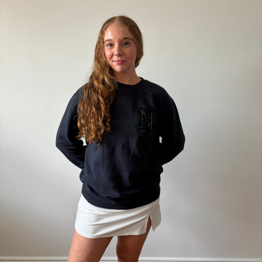 Men's Navy Zara Crewneck