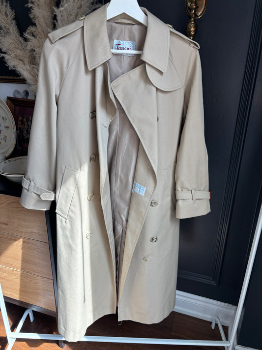 Vintage Classic Trench Coat Size S