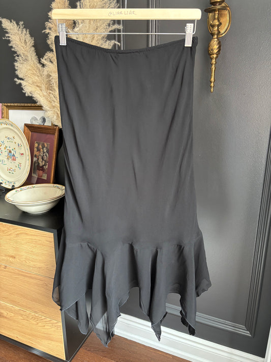 Black Vintage Monte Skirt Size M