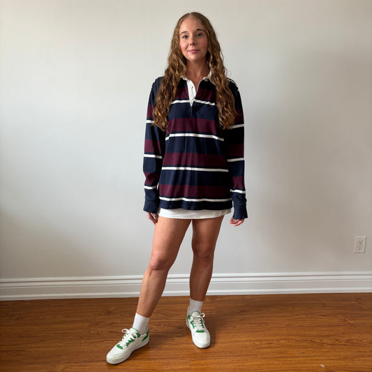 Denver Hayes Striped Rugby Shirt