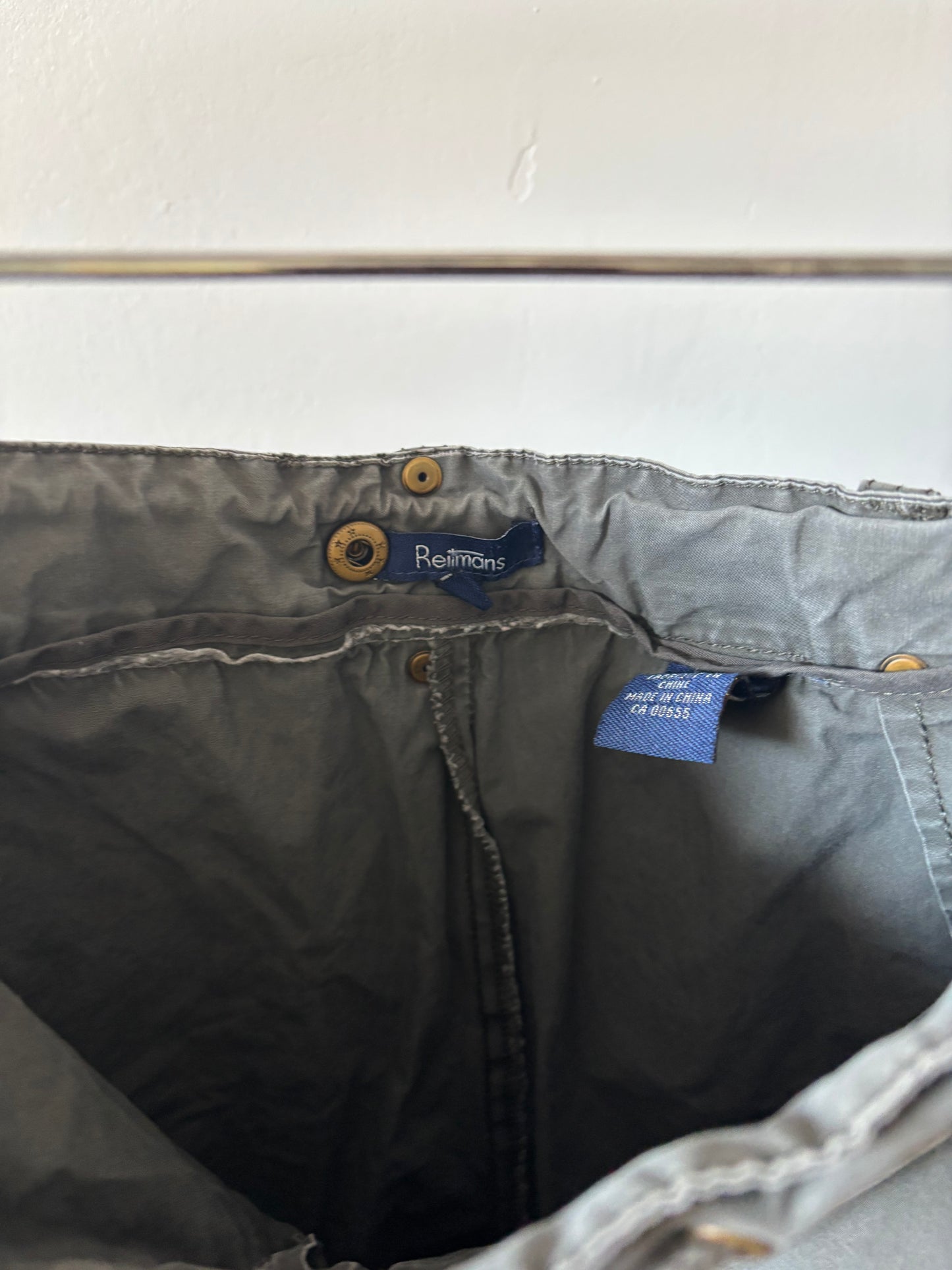 Grey Cargo Skort