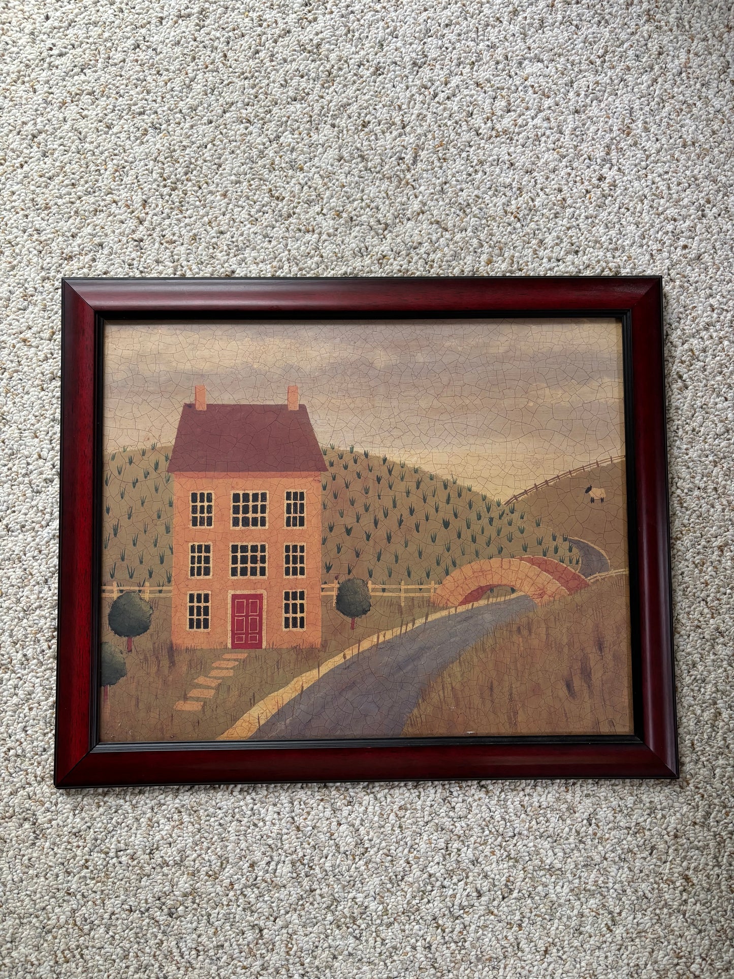Farm House Framed Art