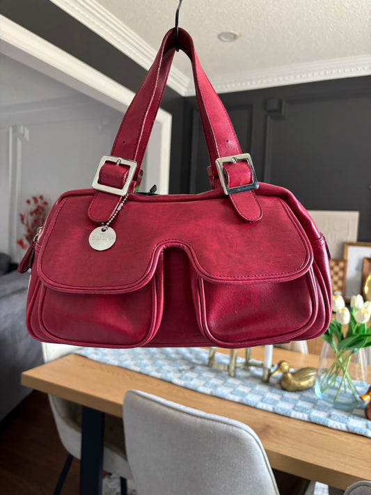 Red 90's Handbag