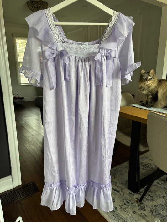Purple Vintage Nightgown Size M