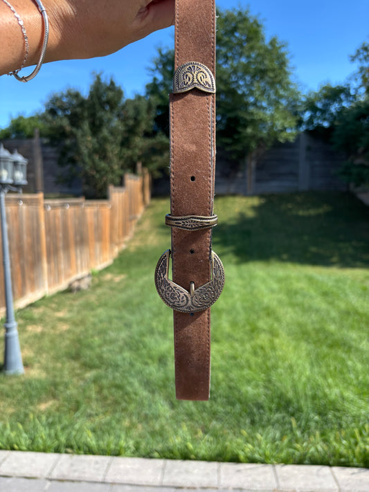 Brown Western Belt