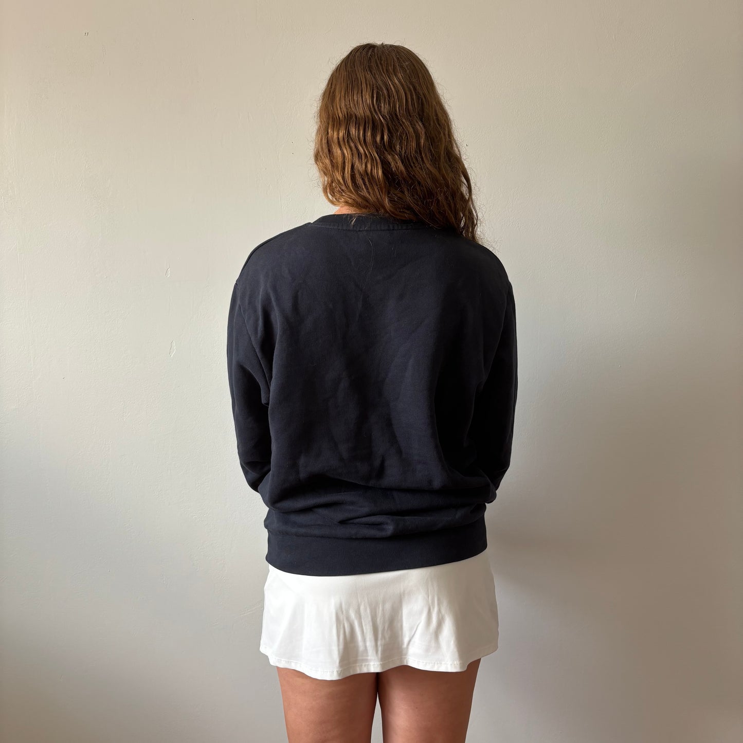 Men's Navy Zara Crewneck