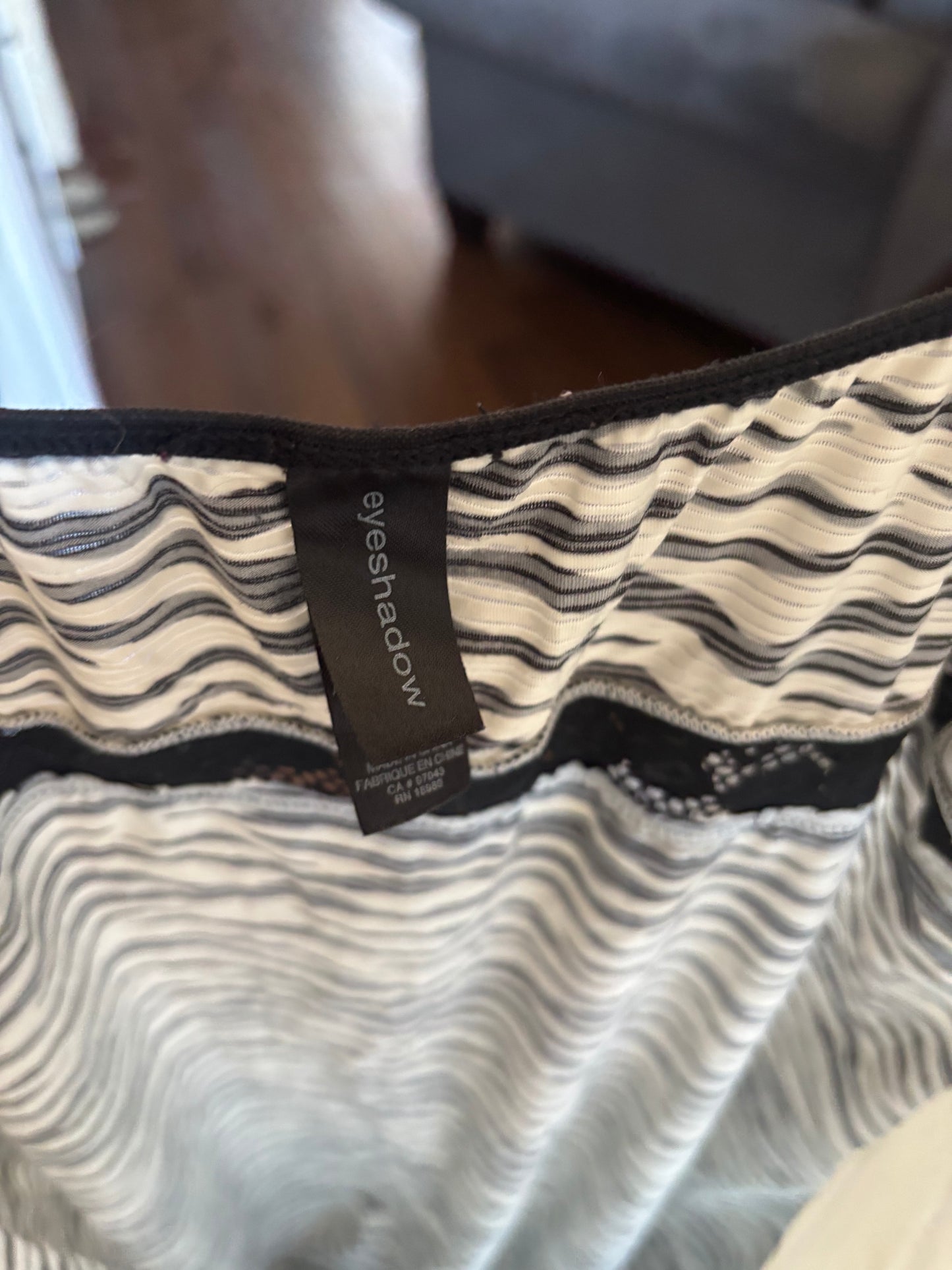 Zebra Print Cami Dress Size L