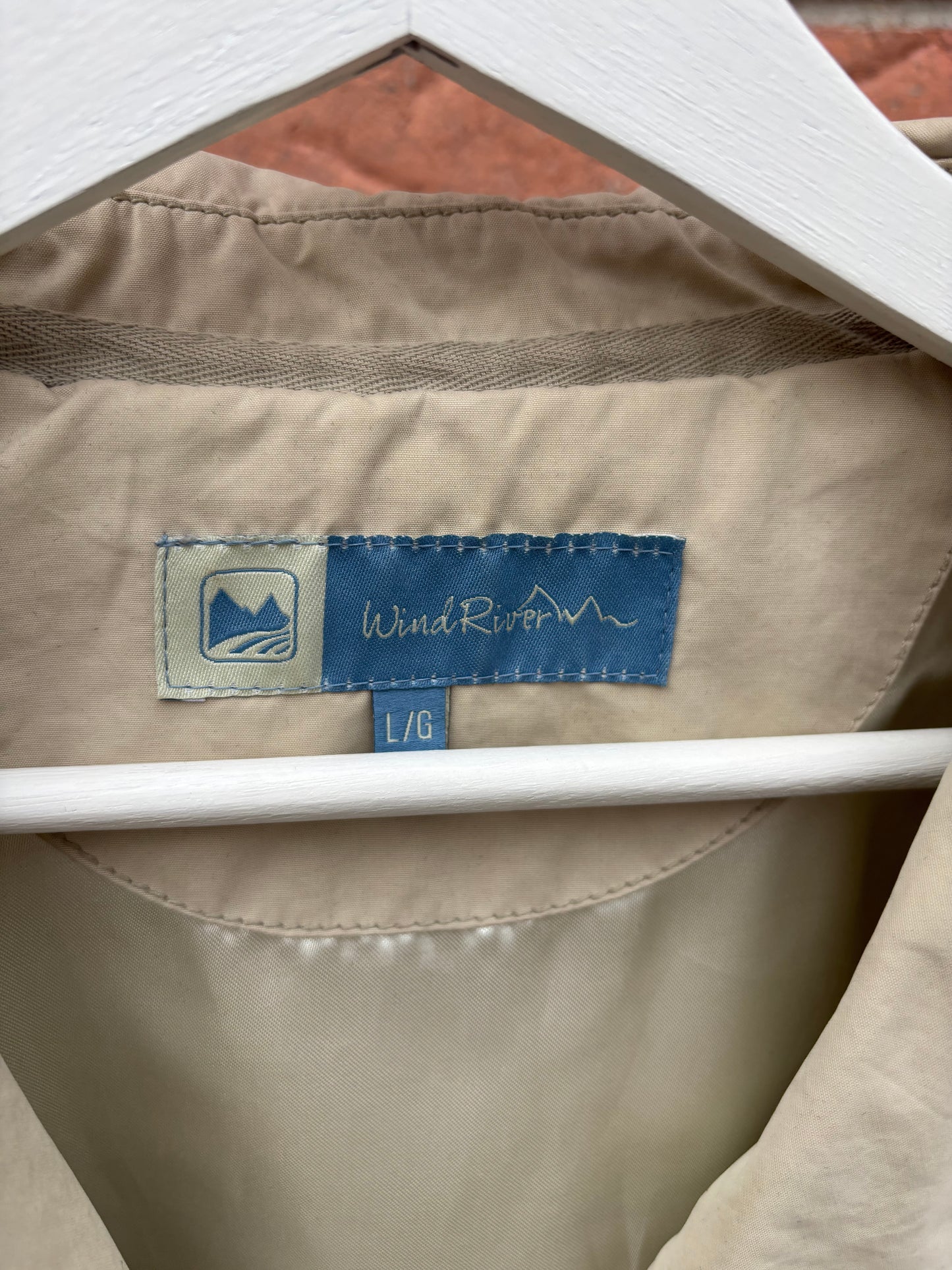 Khaki Belted Jacket Size L