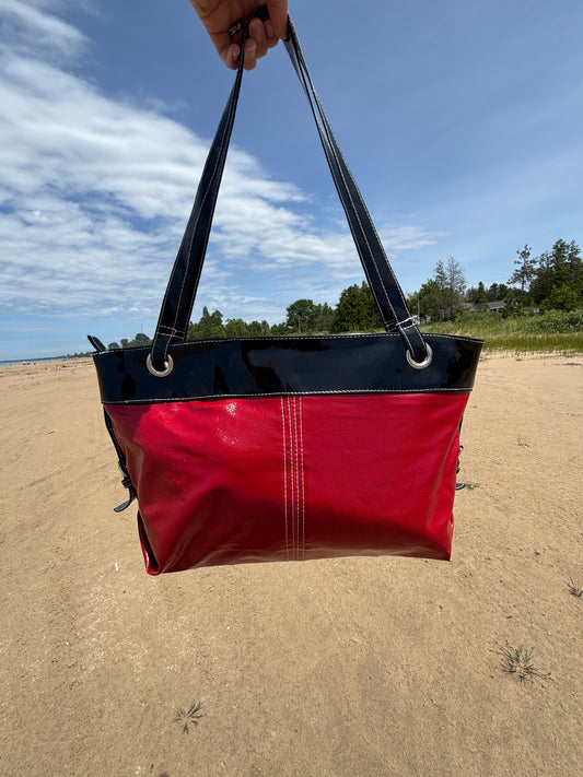 Red & Black Shoulder Bag