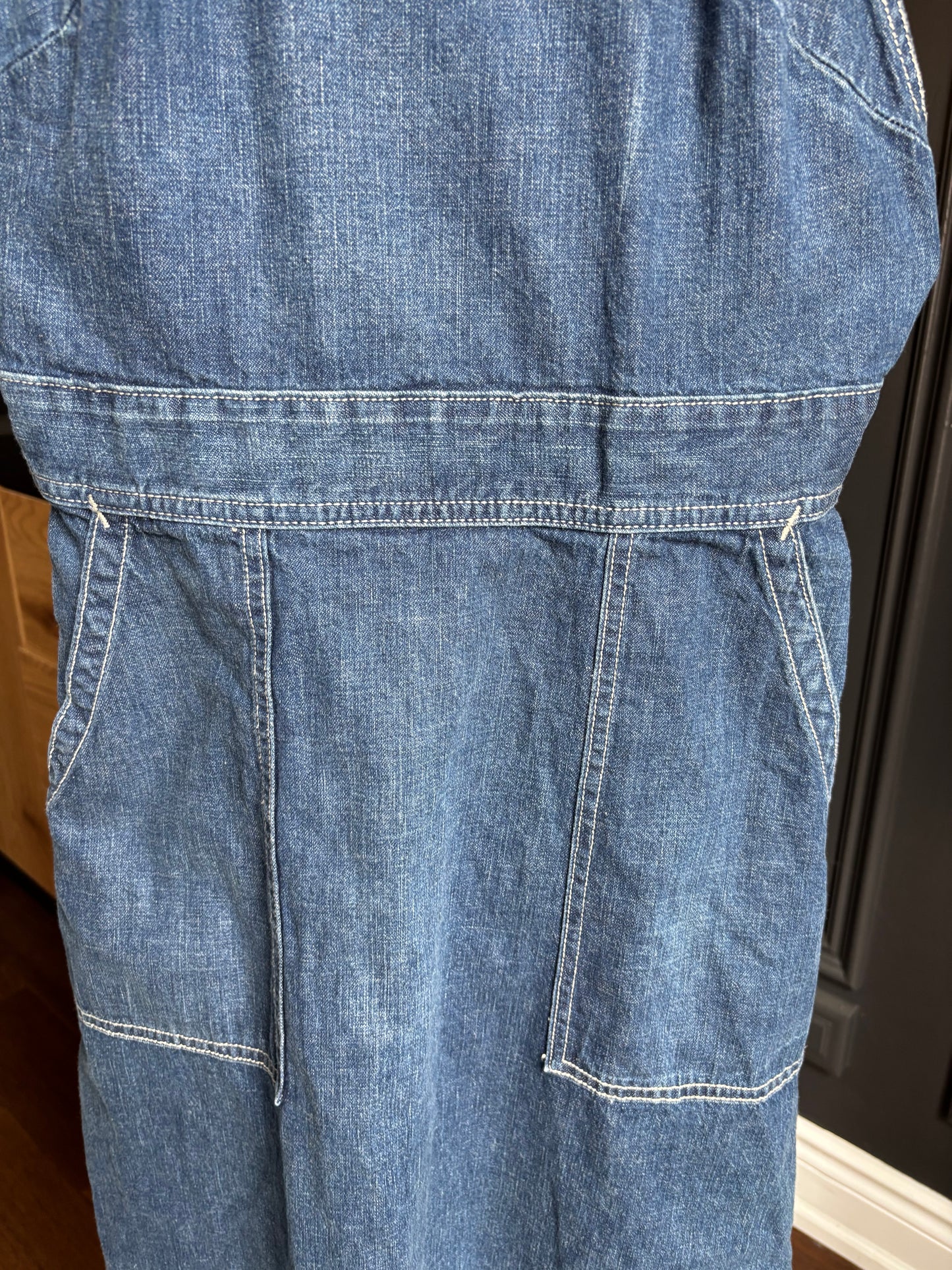 Ralph Lauren Denim Overall Dress Size 4