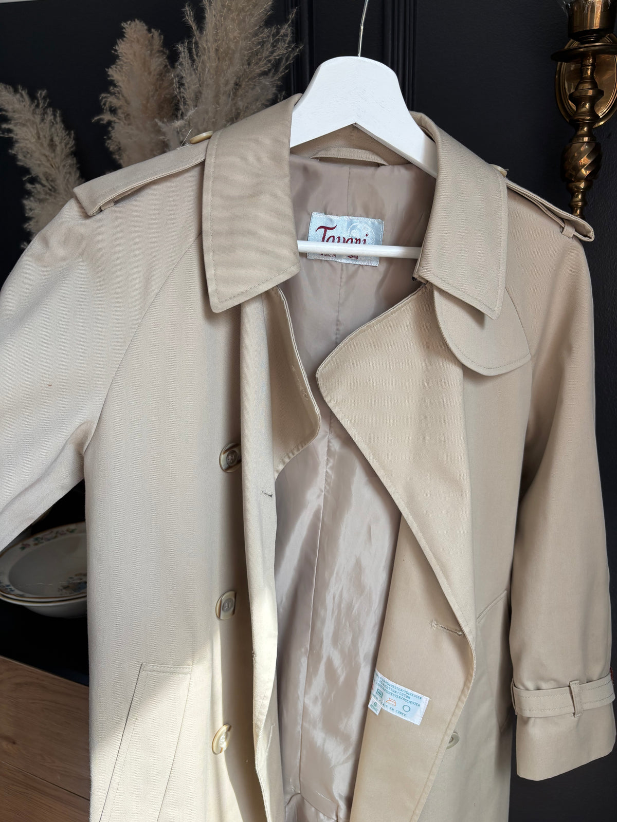 Vintage Classic Trench Coat Size S