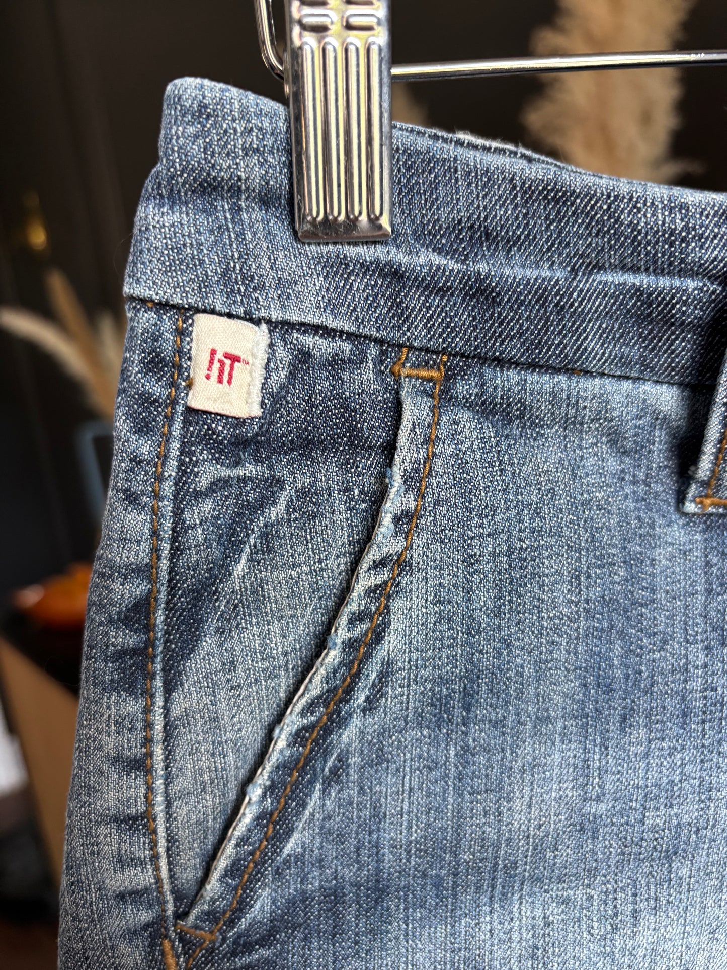 Micro Mini Denim Shorts Size 29