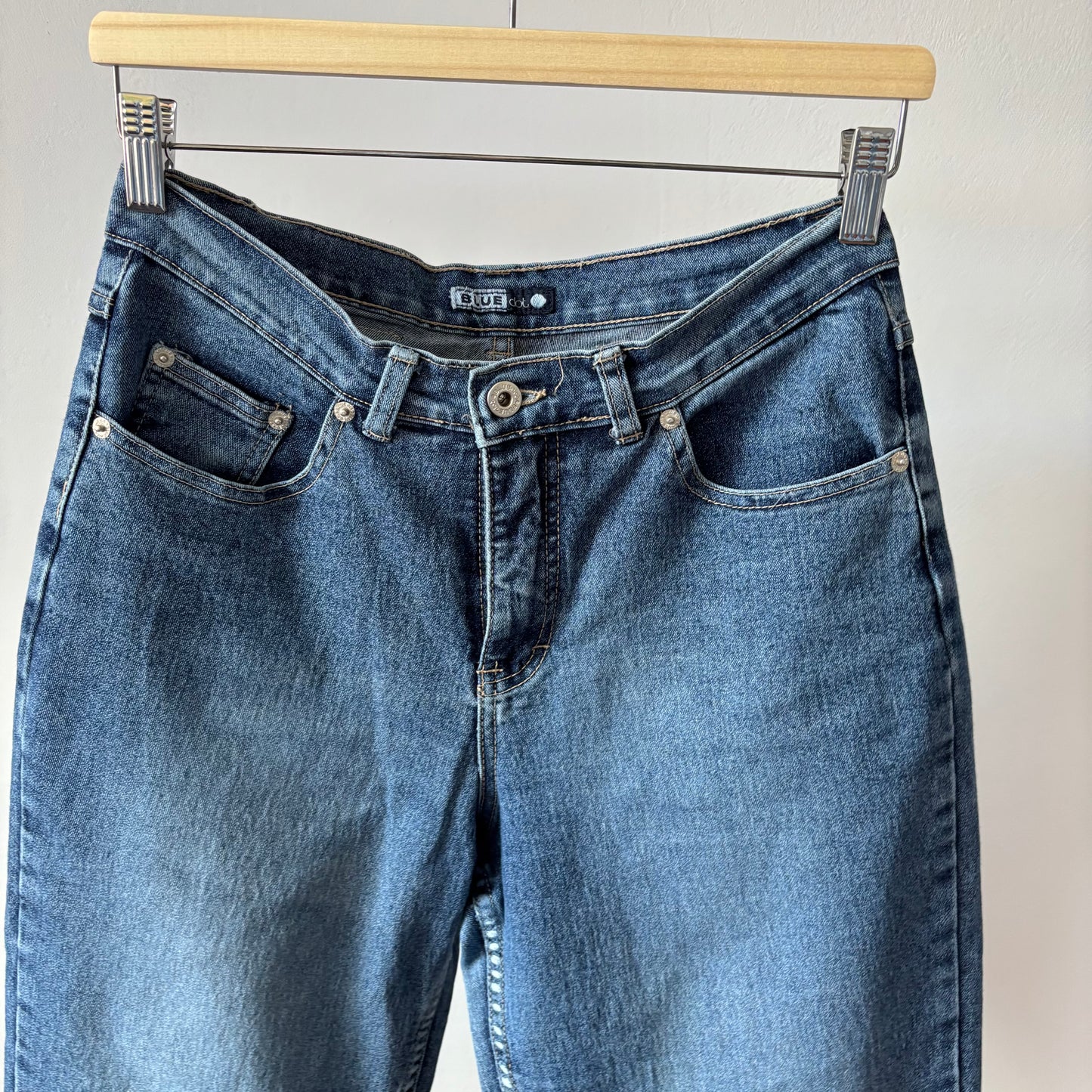 Vintage Straight Blue Jeans