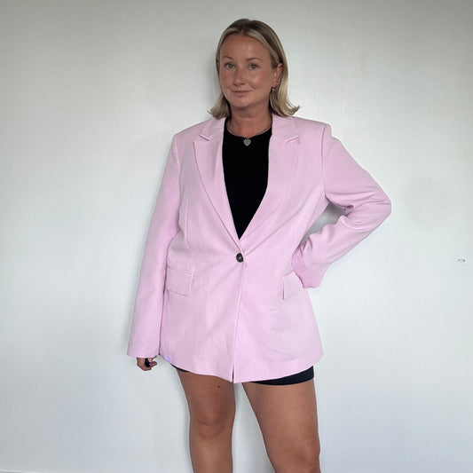 Pink Zara Blazer