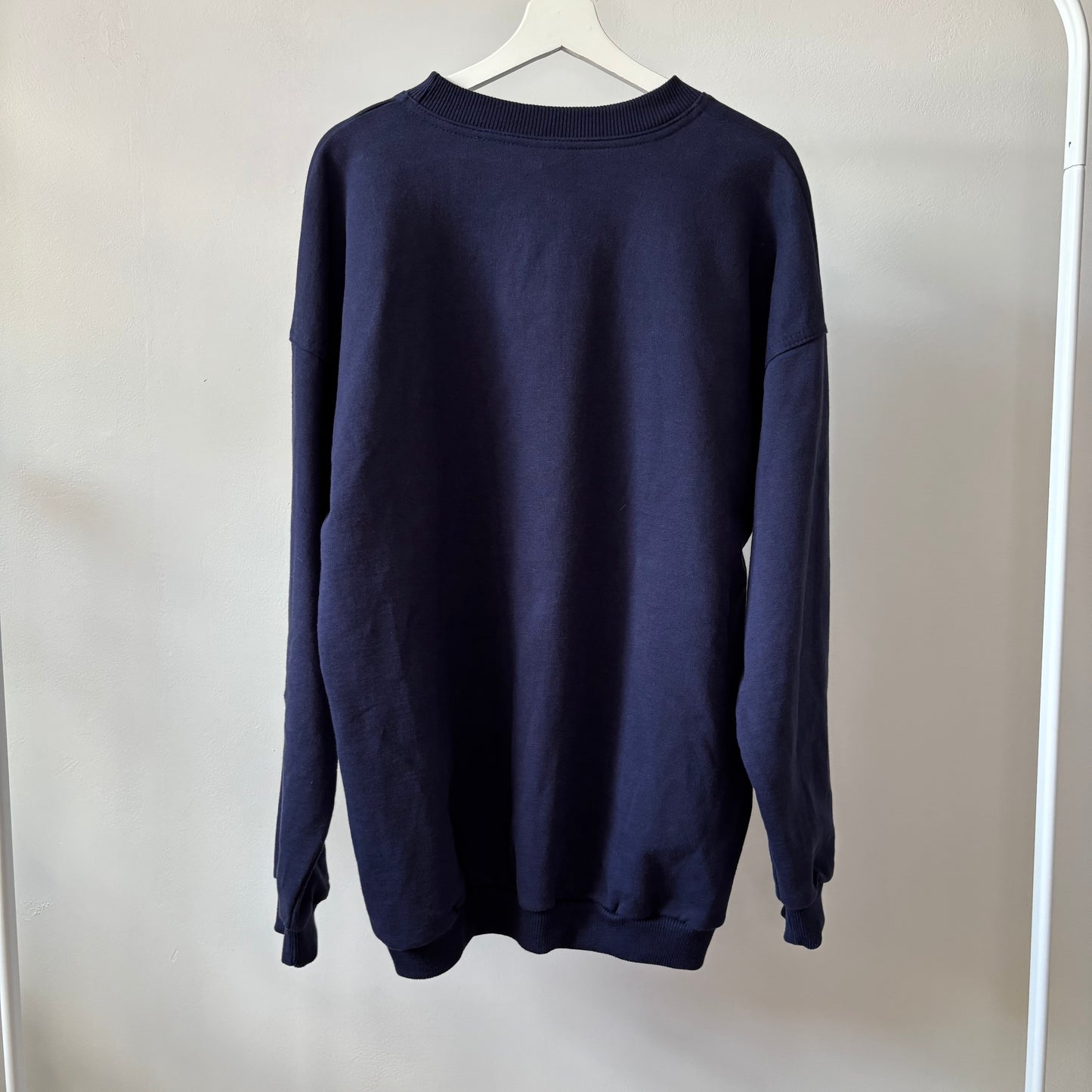 Vintage Navy Blue Wolf Sweatshirt