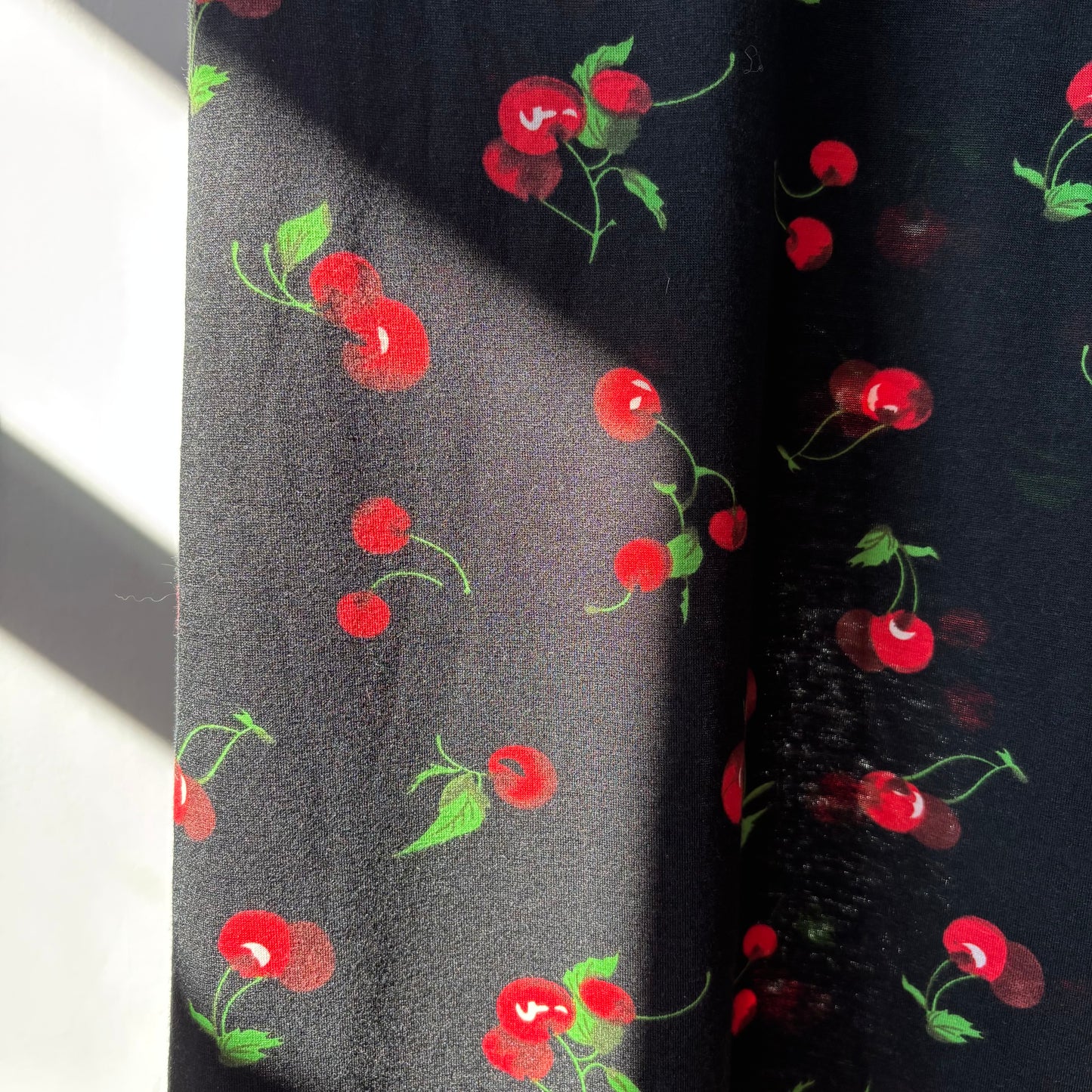 V-Neck Cherry Dress