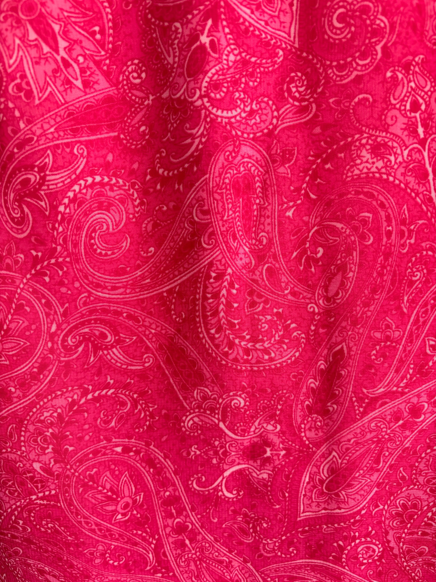 90's Pink Paisley Knee Length Skirt Size 10