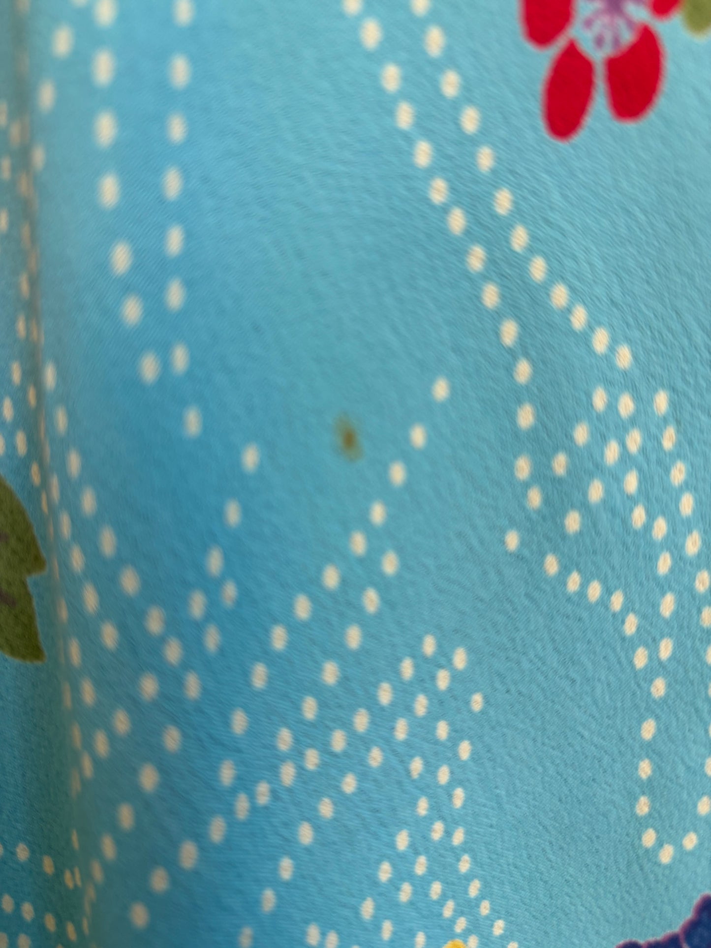 Blue Asymmetrical Dress Size M