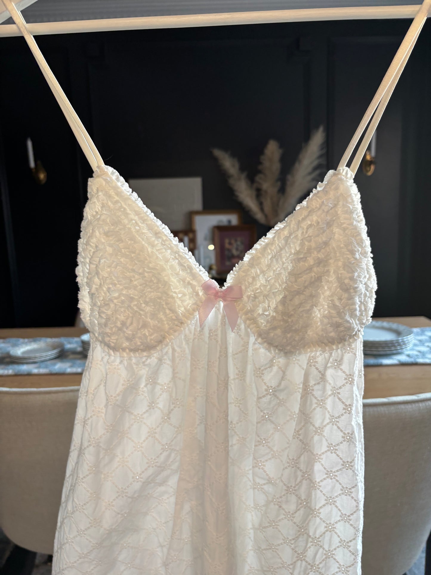 White Cotton Babydoll Size M