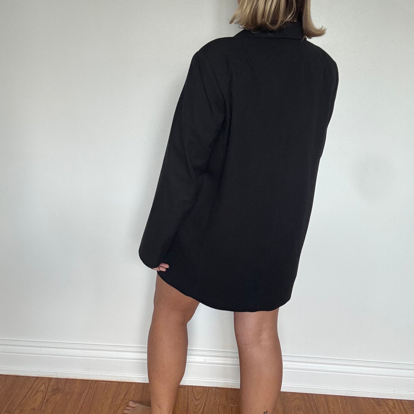 Black Oversized H&M Blazer