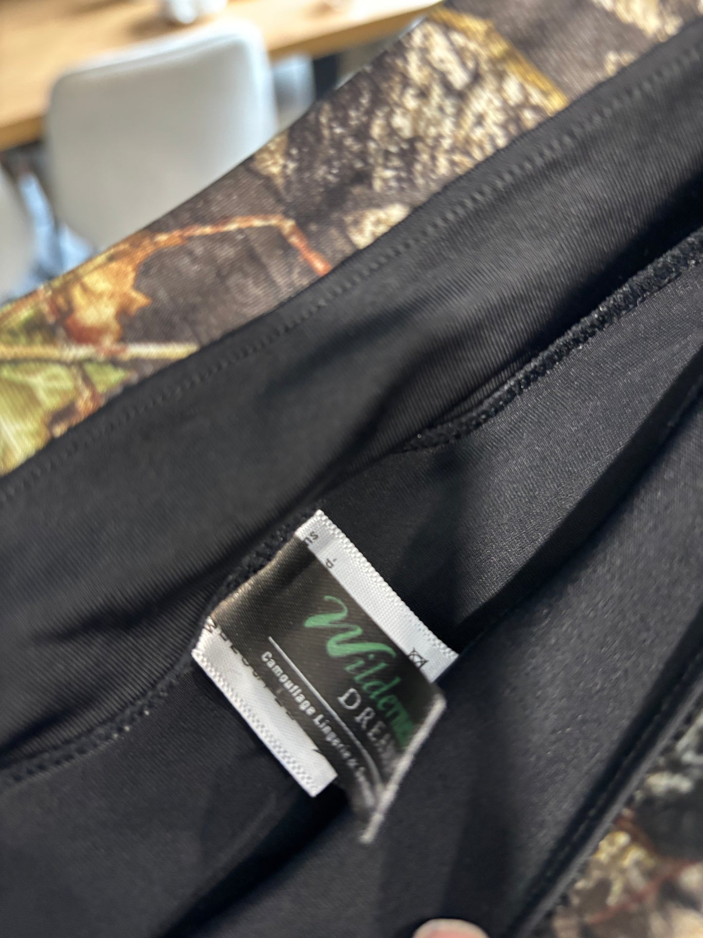 Camo Mini Swim Skirt XL