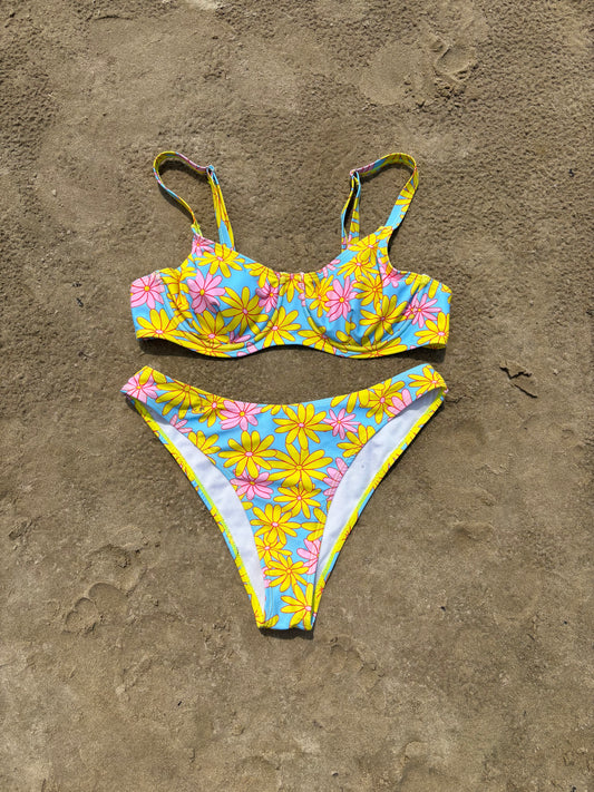 Daisy Print Bikini