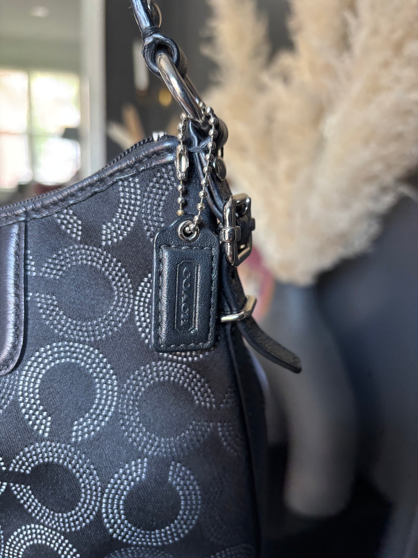 Coach Madison Signature Hobo Handbag