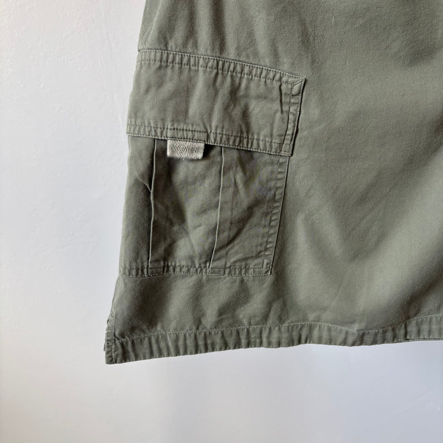 Green Twik Cargo Style Skirt
