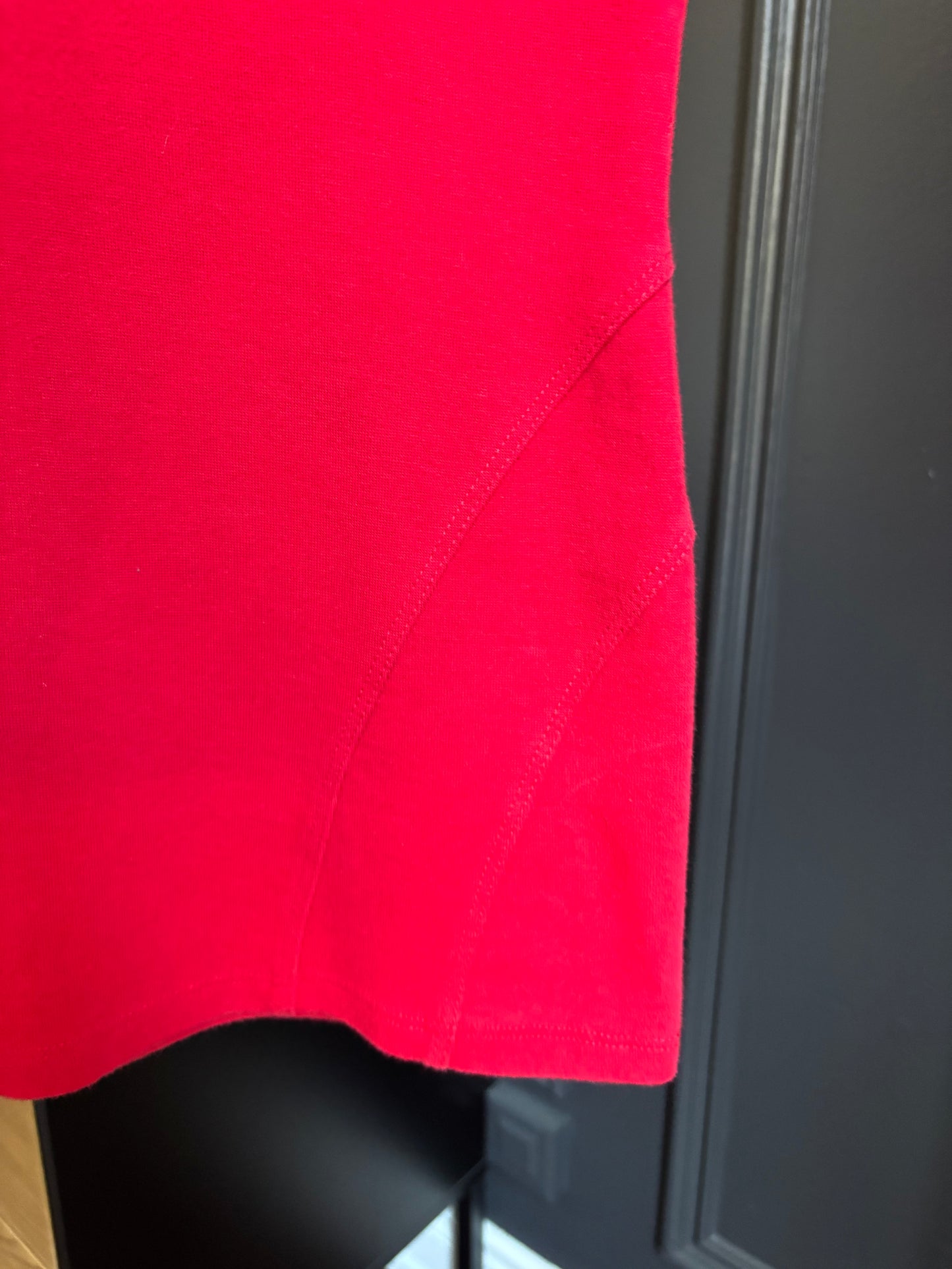 Vintage Red & White Zip Tank Size S