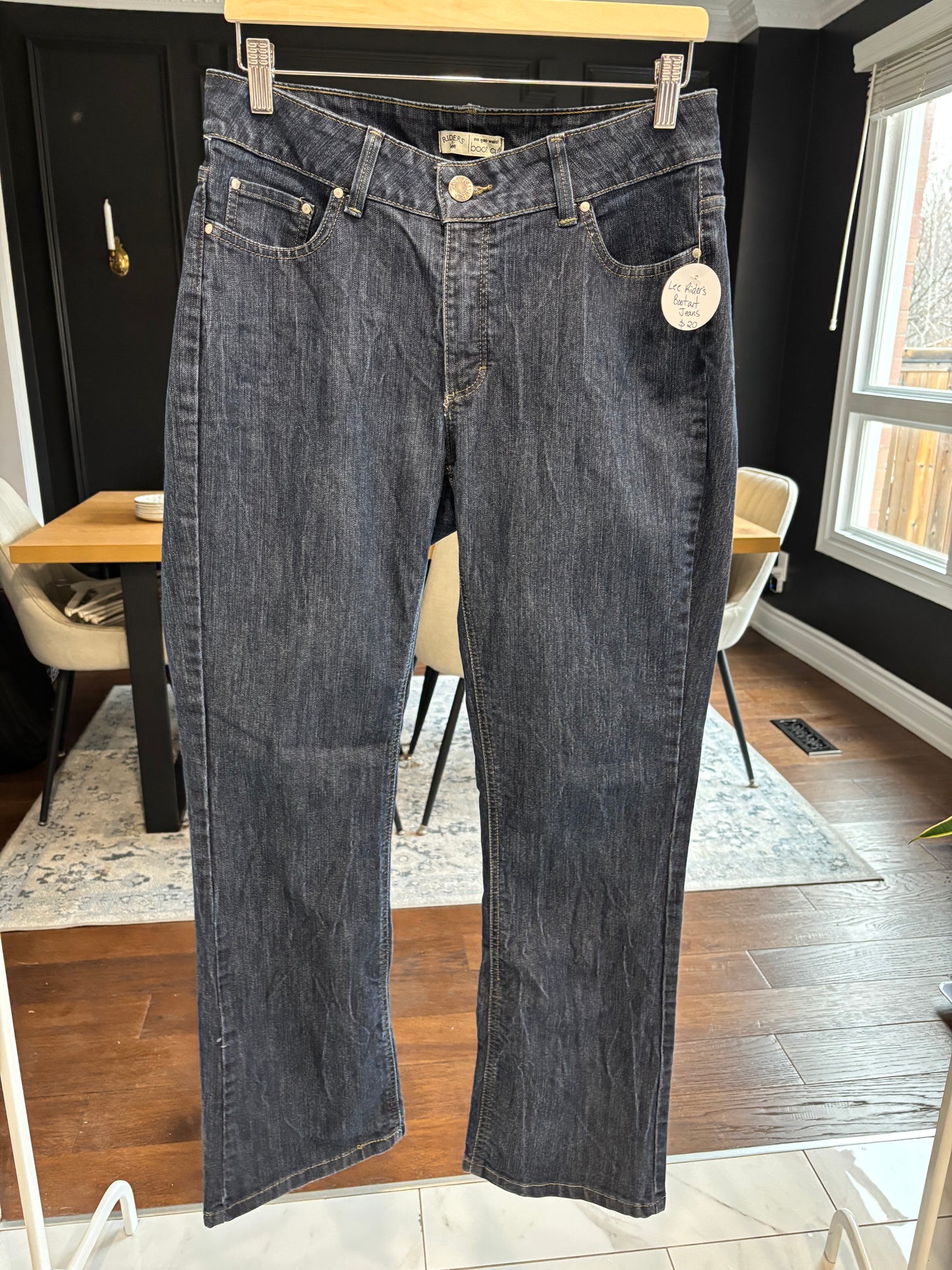 Lee Riders Bootcut Dark Wash Jeans Size 12