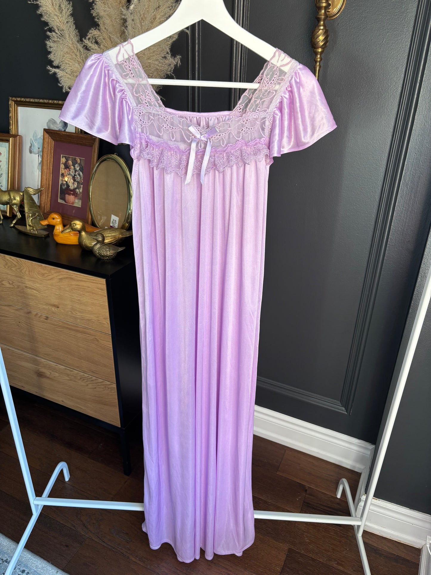 Long Purple Nightgown Size S
