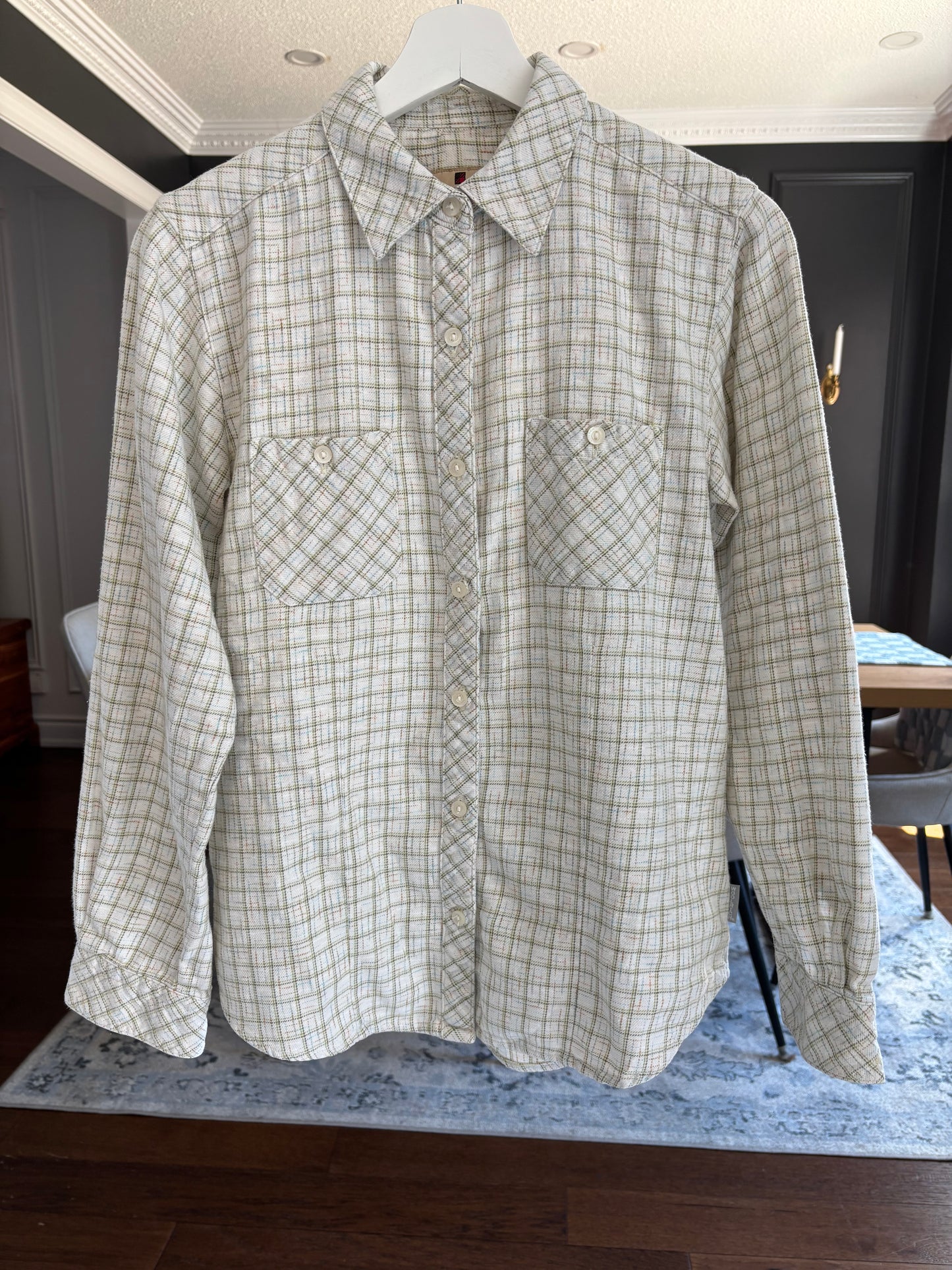 Woolrich Spring Plaid Button Down Size XS