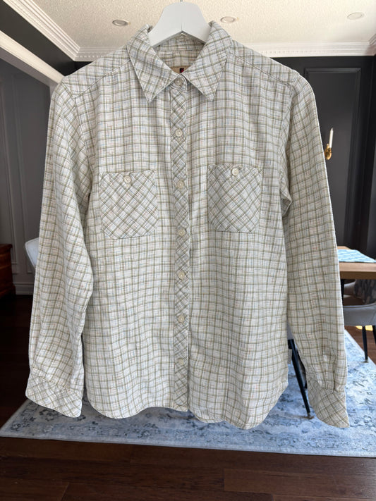 Woolrich Spring Plaid Button Down Size XS