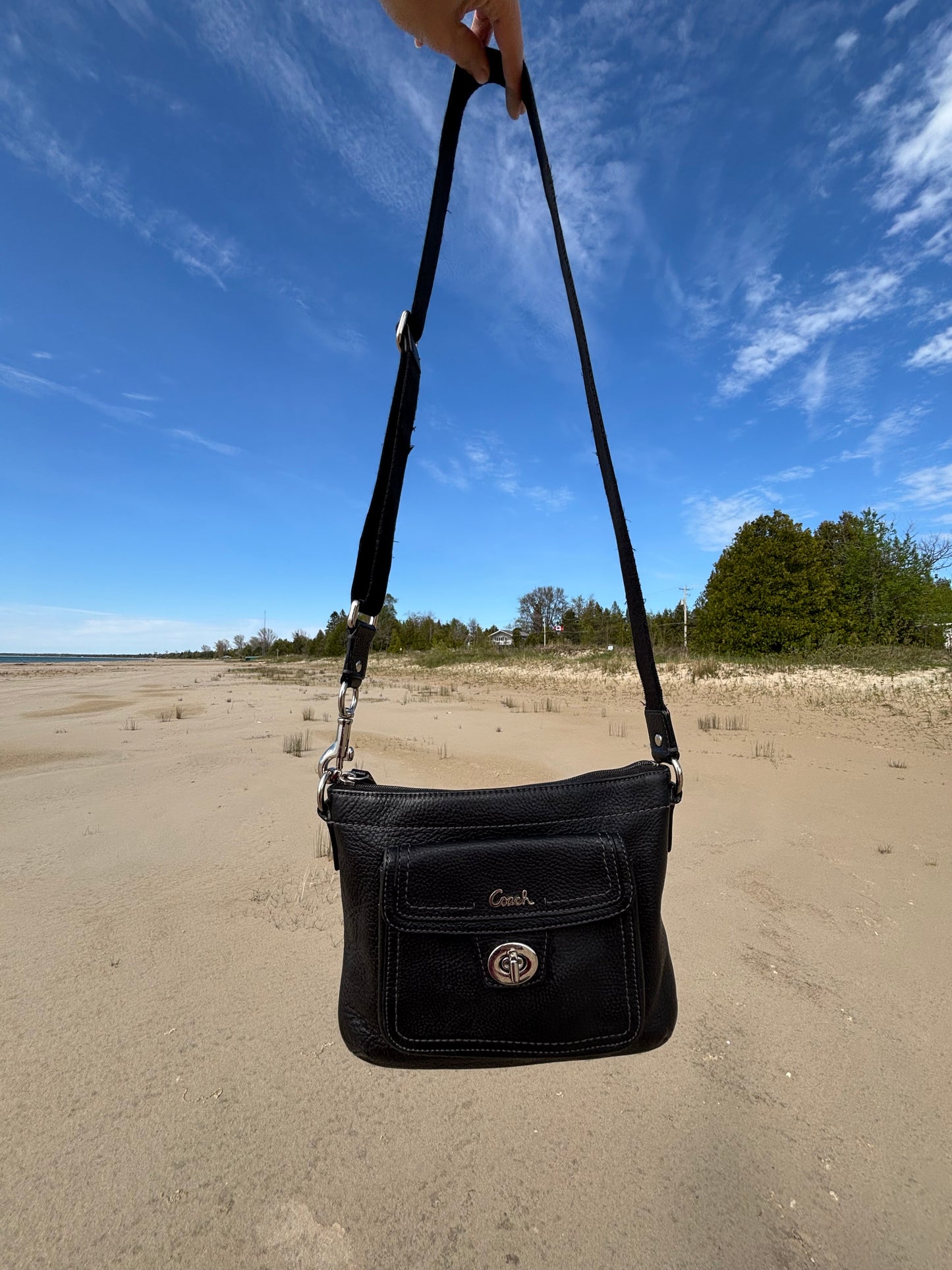 Black Coach Satchel