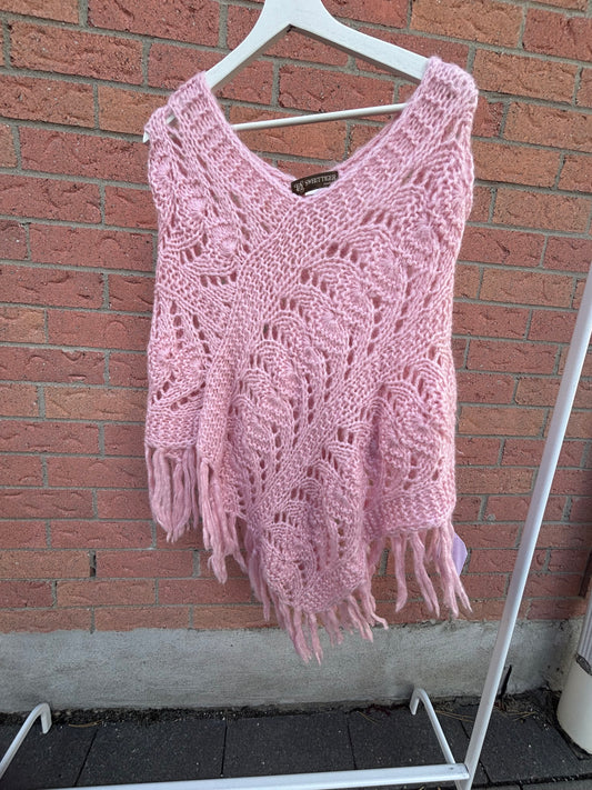 Vintage Pink Cape Size OS