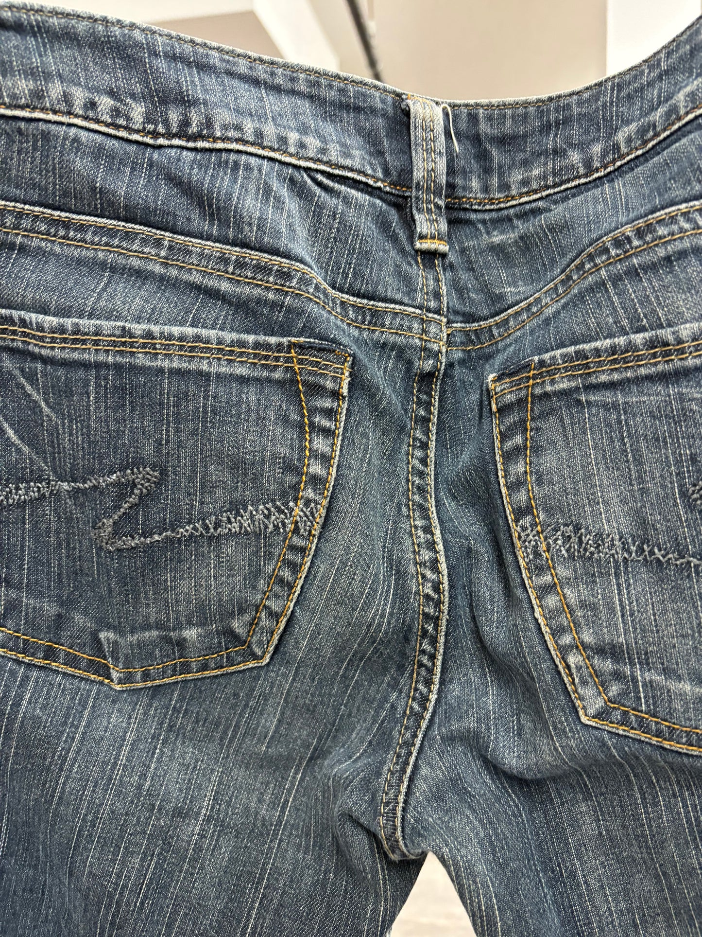 Low Rise Dark Wash Silver Jeans