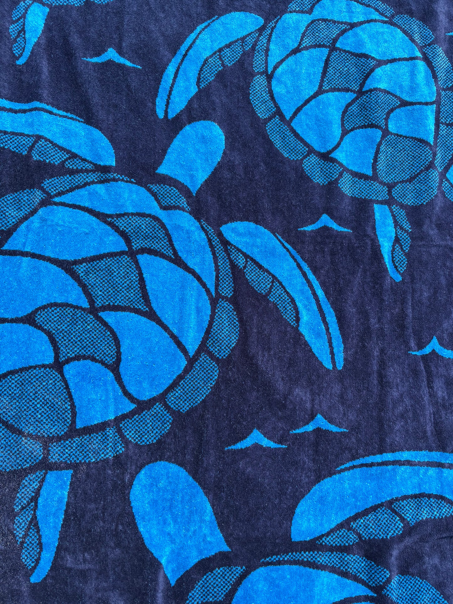 Large Sea Turtle Beach Towel
