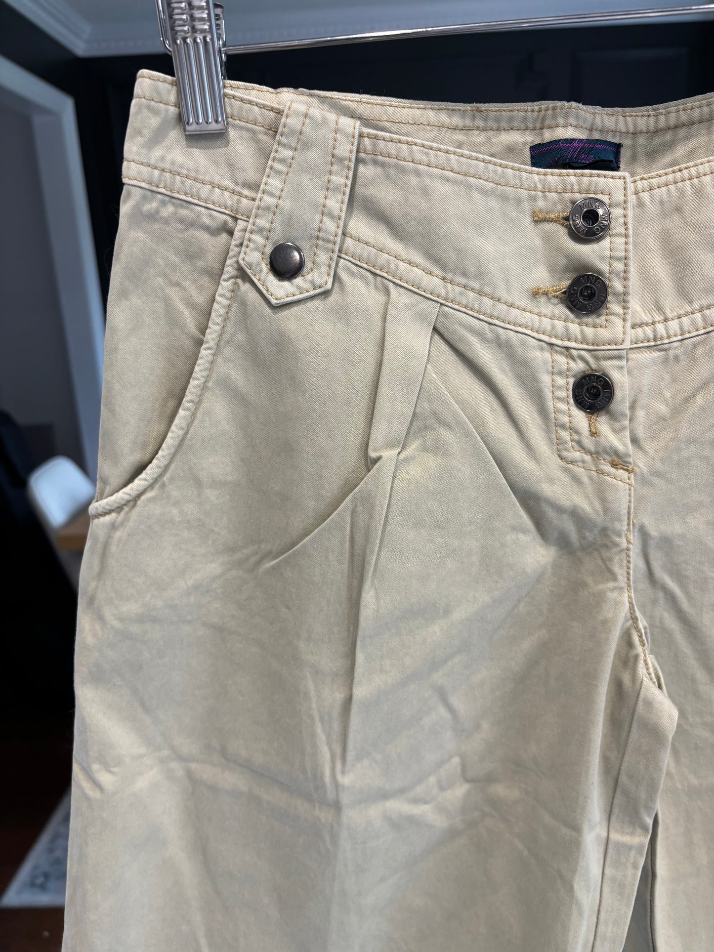 Khaki Cool Girl  Culottes Size 6