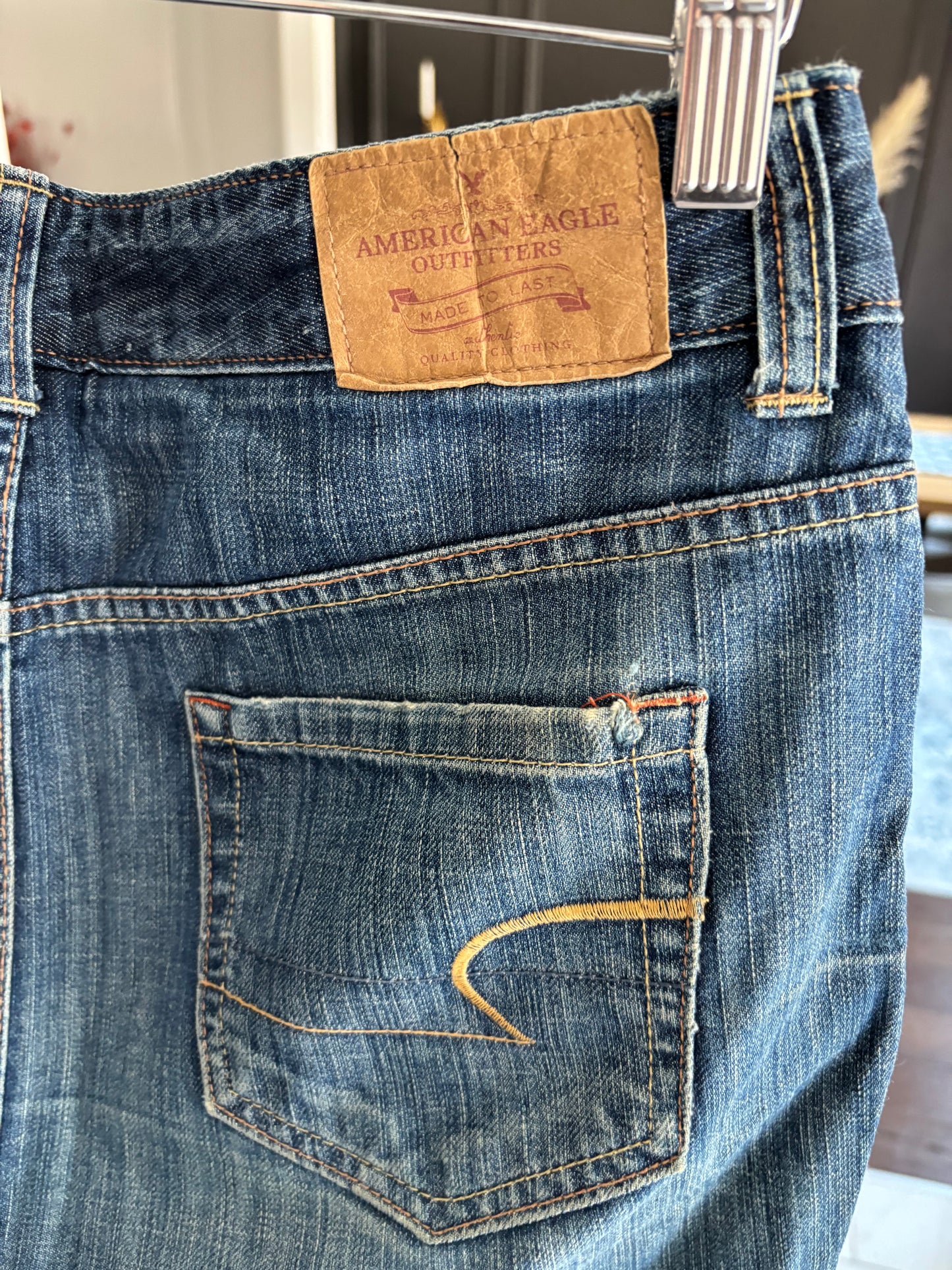 Denim Mirco Mini Skirt Size 6
