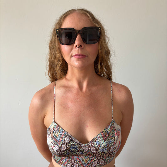 Squared Tortoise Shell Sunglasses
