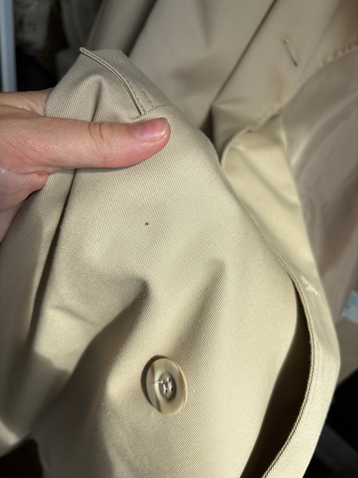 Vintage Classic Trench Coat Size S