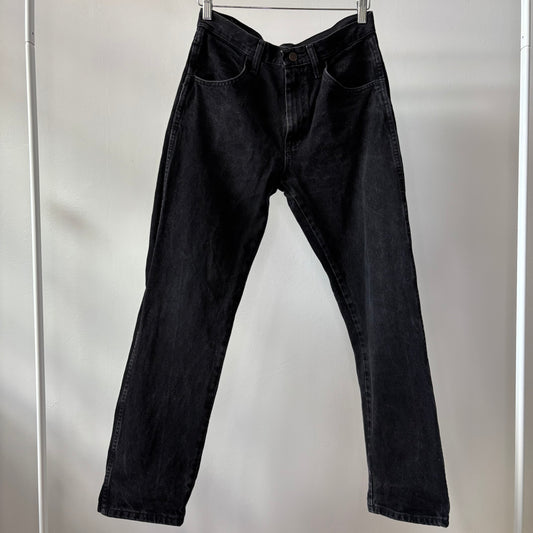 Black Vintage Rustler Jeans