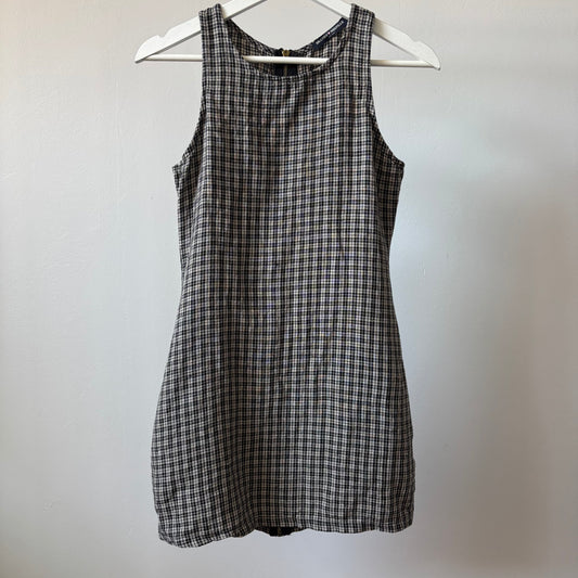 Brandy Melville Short Plaid Mini Dress