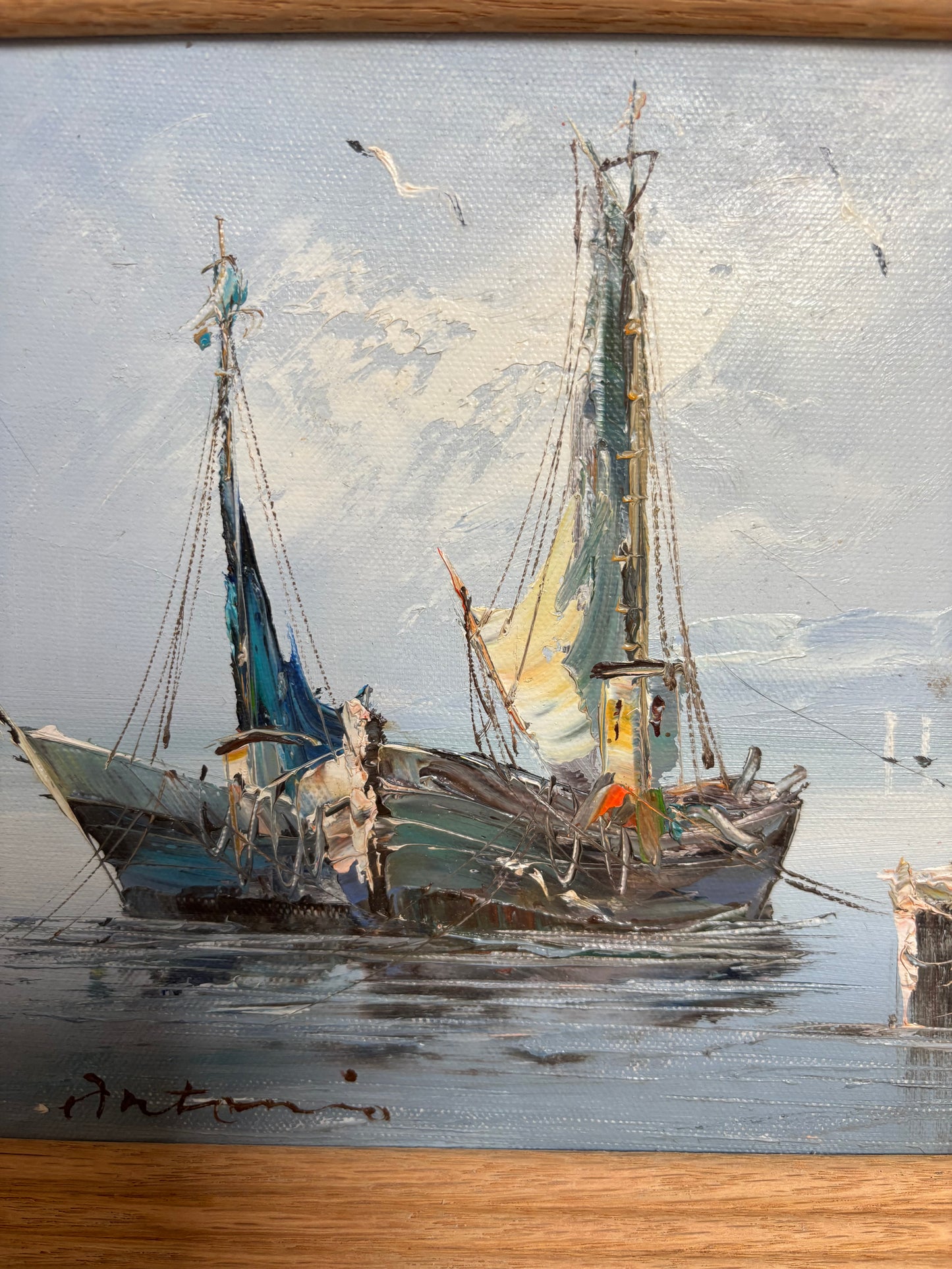 Boats On Canvas