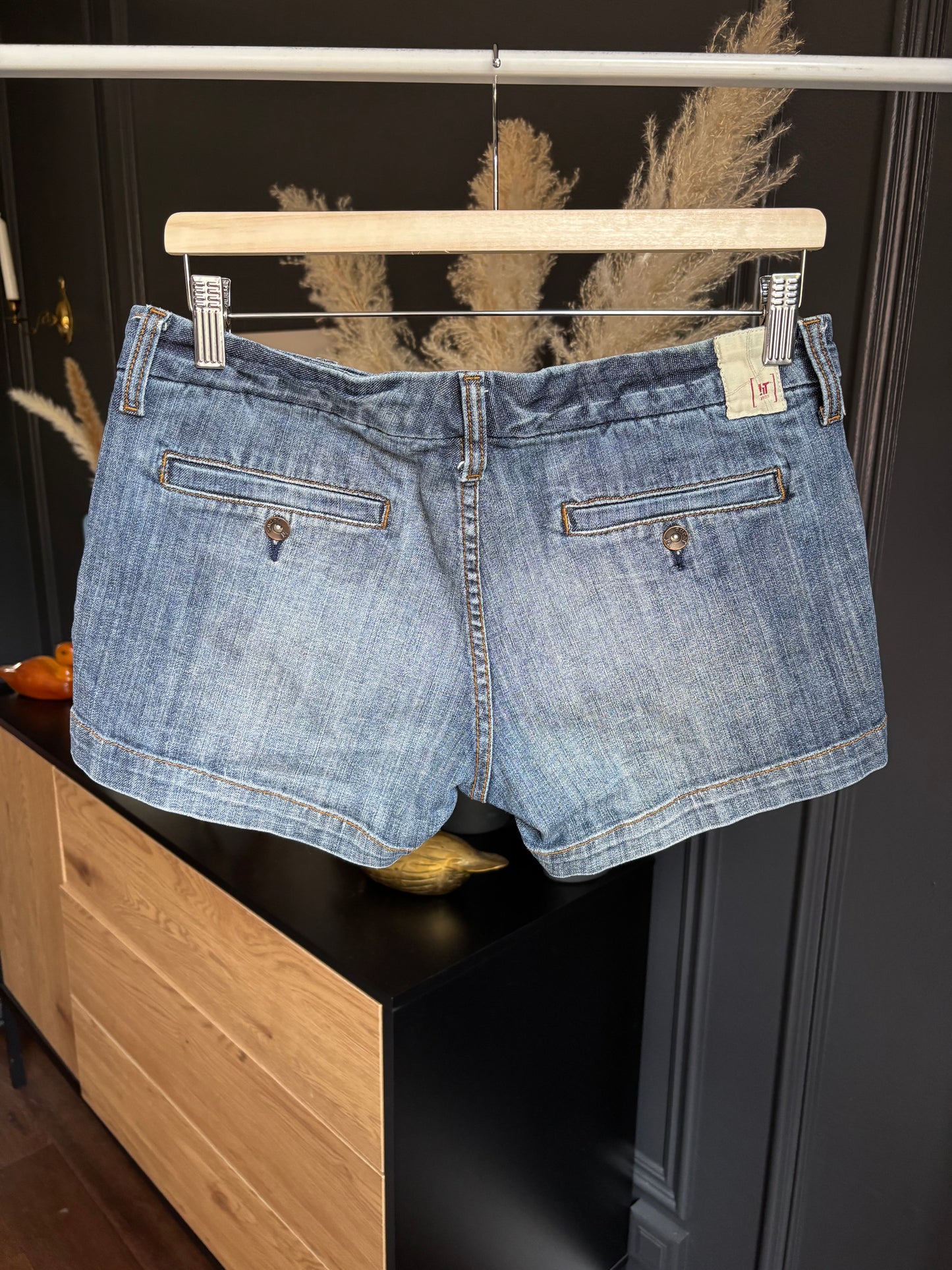 Micro Mini Denim Shorts Size 29