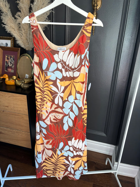Vintage Sleeveless Ankle Length Dress Size M