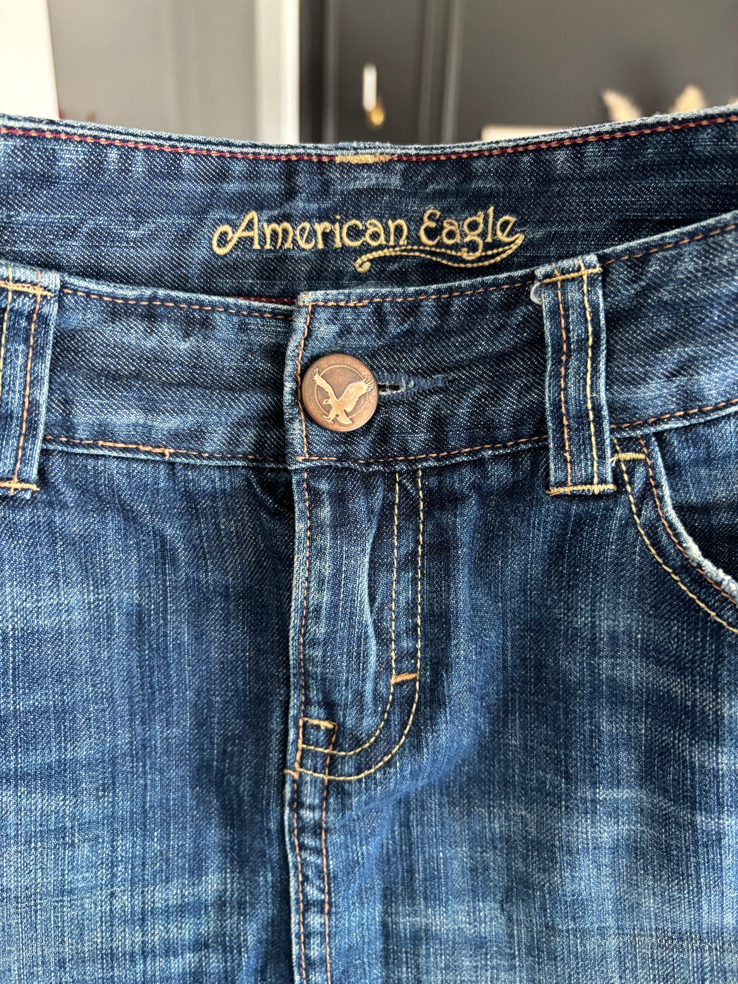 Denim Mirco Mini Skirt Size 6