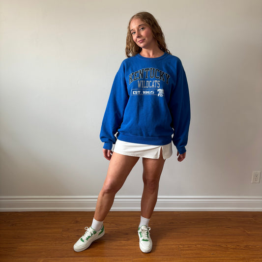 Blue Vintage Kentucky Wildcats Sweatshirt